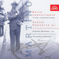 Martinů Suite Concertante